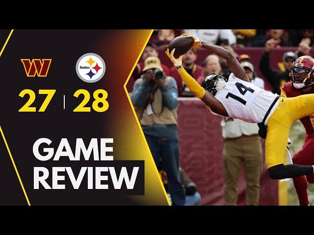 Steelers Win In A TRILLER | Steelers vs Commanders Week 10 2024 Reaction