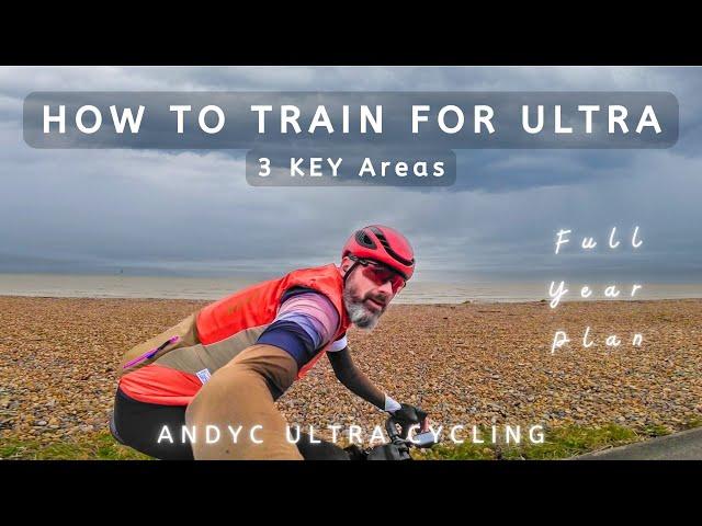 3 Key Areas To Train For Ultra - Full Training Plan For Endurance Cycling, Races, For Beginners Up