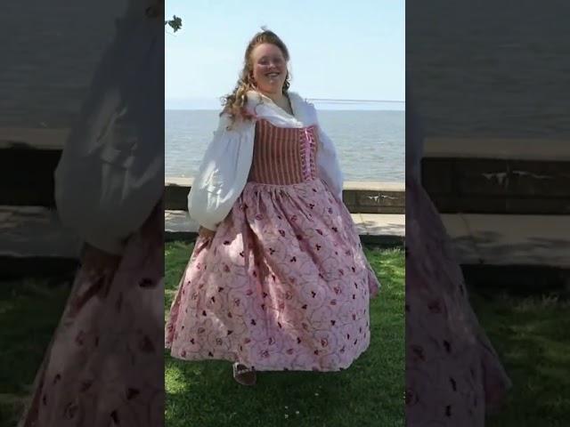 Spinning Into 2023 #historicalcostume #plussize #fashionhistory #shorts