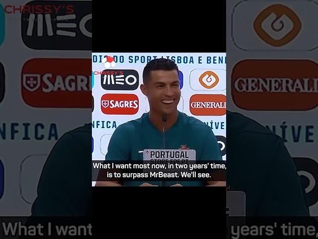  Will Ronaldo Beat MrBeast on YouTube? #shorts #cristianoronaldo #mrbeast