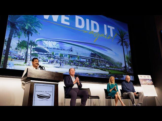 "Never doubt Jacksonville." Mayor Deegan, Jaguars Owner Shad Khan Make Stadium Deal Official