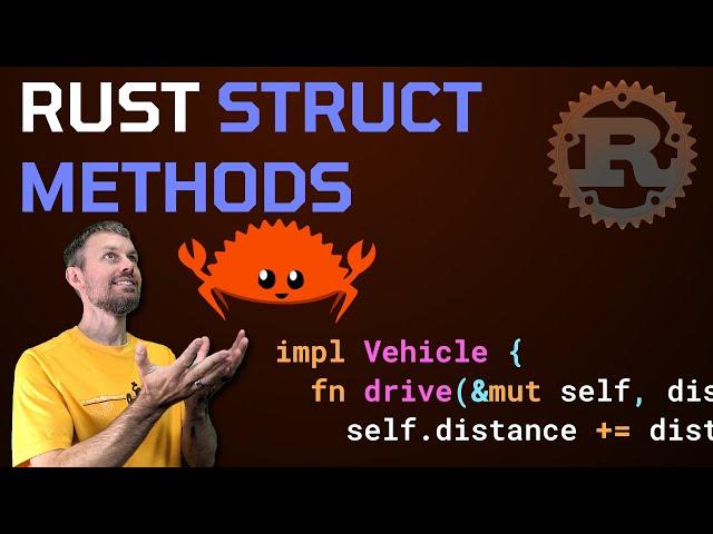 Implement Methods on Rust Structs 