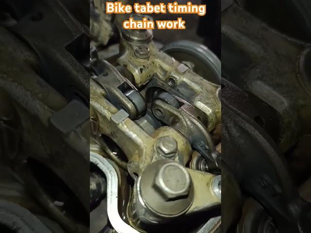 #Bike Tabit timing chain work shorts #motorcycle
