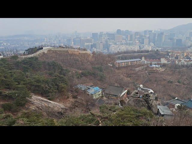 서울 인왕산에서 본 서울풍경 Scenery of Seoul