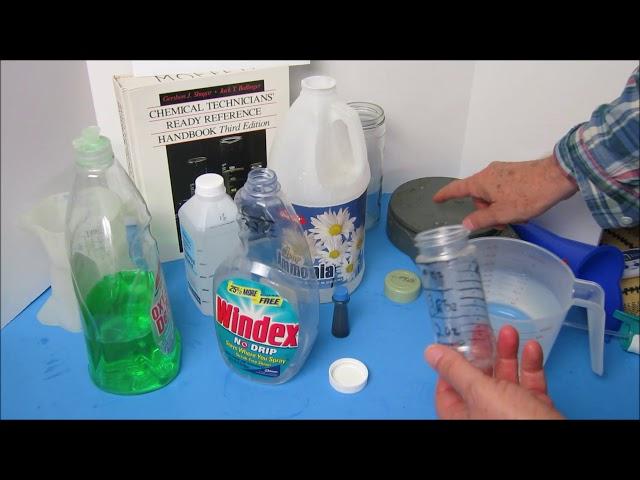 DIY pro Glass window Cleaner similar to Windex