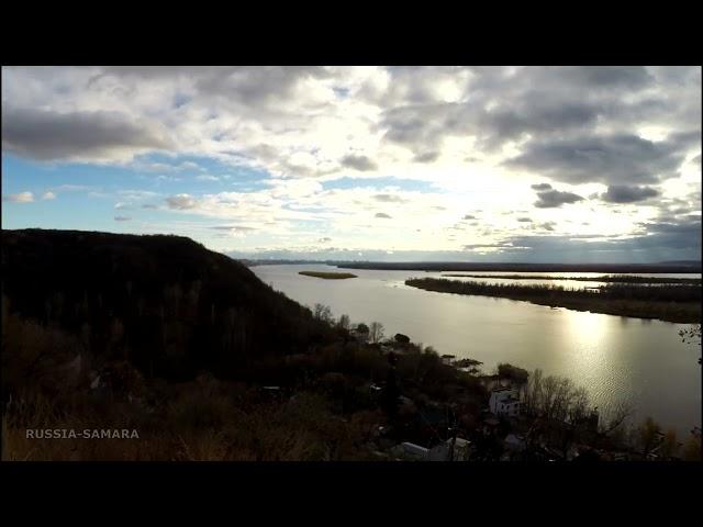 TimeLapse / Красноглинский р-н / на Волге / 26 октября 2024 г/ autumn on the Volga / Samara / Russia