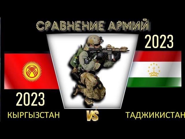  Кыргызстан vs Таджикистан Армия 2023 Сравнение военной мощи