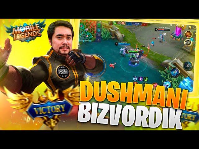 DUSHMANI BIZVORDIK | MOBILE LEGENDS | O'ZBEKCHA LETSPLAY