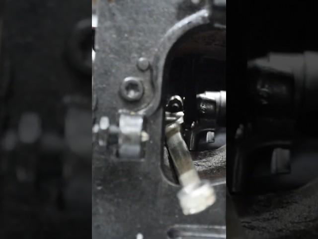 Repairing an old sewing machine
