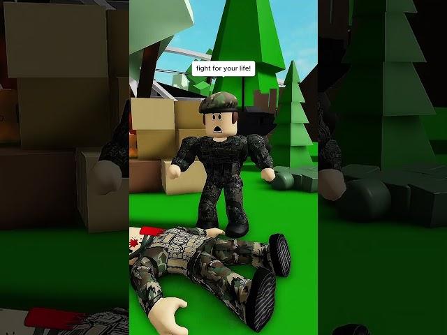 His DAD Went To A WAR On ROBLOX Part 2! #shorts #roblox #brookhaven #brookhavenrp