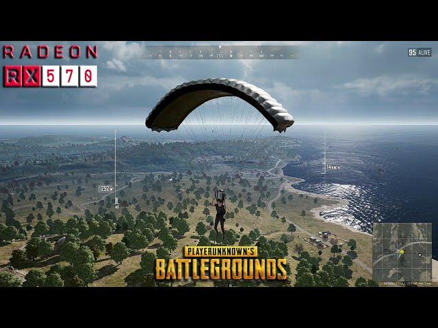 PUBG RX 570 4GB + I3 9100F  | Season 7 (All Map)