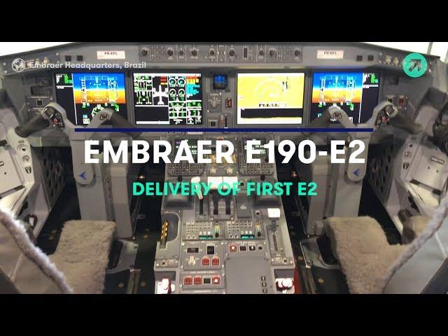 Embraer Delivers FIRST E2 to Widerøe