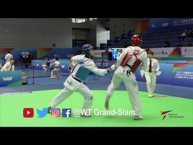 [WT Grand-Slam]M-68kg ，Seok-bae KIM(KOR) vs Mirhashem Hosseini(IRI)