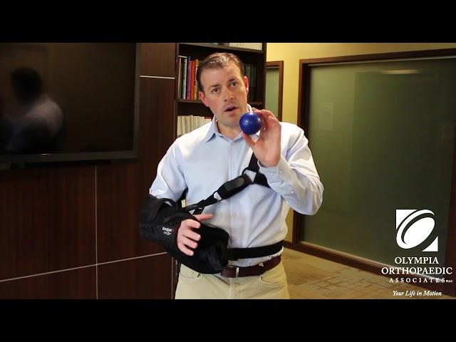 Dr. Trent  McKay: Tutorial On Using a Sling After Shoulder Surgery