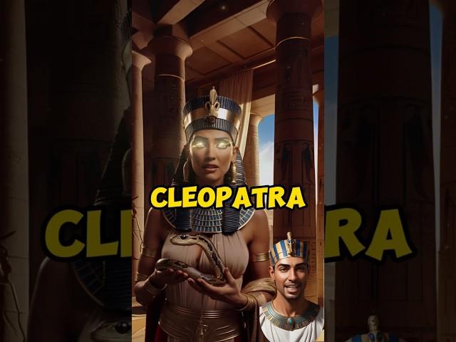 How Did Cleopatra REALLY Die? #shorts #cleopatra