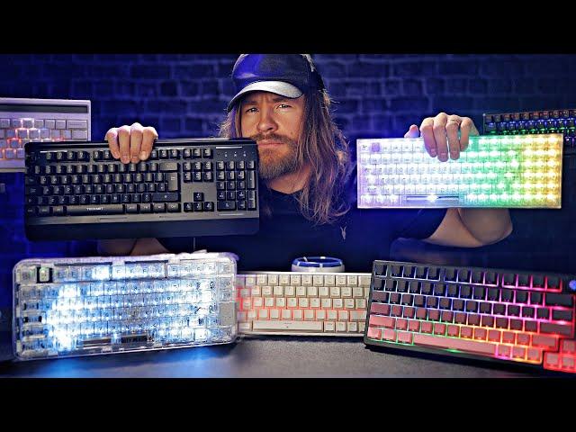 ASMR | Wireless RGB Keyboards (one will make you sleep)