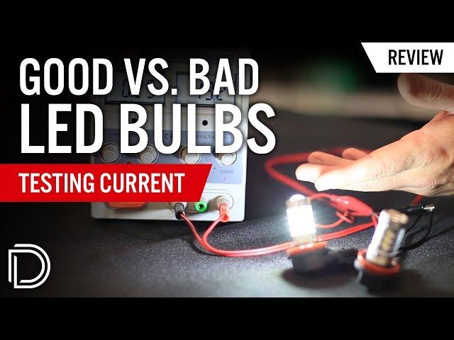 Good vs. Bad LED Bulbs: Testing Current