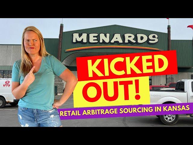 Kicked out of Menards! Retail Arbitrage Sourcing for Amazon in Kansas