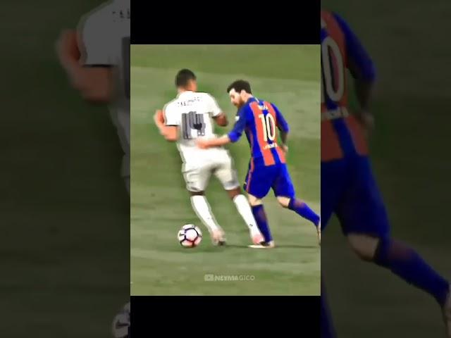 Messi laugh  at Ronaldo then Ronaldo team