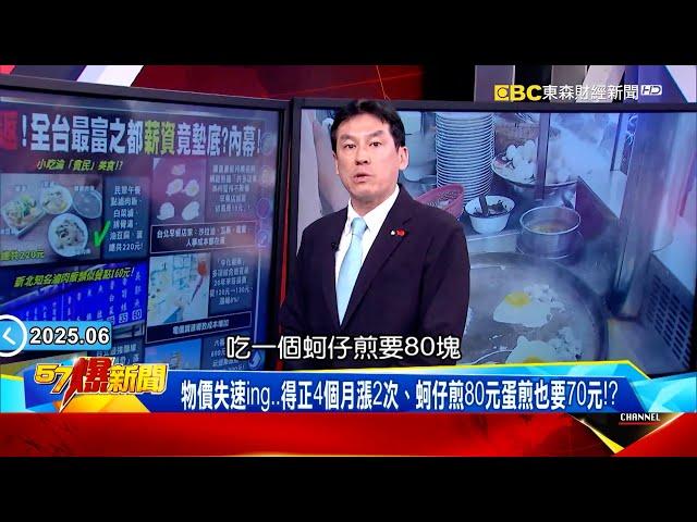【薪酸內幕】滷肉飯點5樣花220元…小吃淪「貧民美食」！？青年「薪如死灰」慣老闆扣薪資當獎金發？《 @57BreakingNews  》#徐俊相 #黃暐瀚 #2025