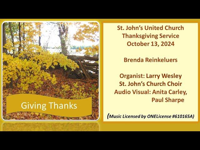 St. John's United Church - Kemptville, Ontario Live Stream