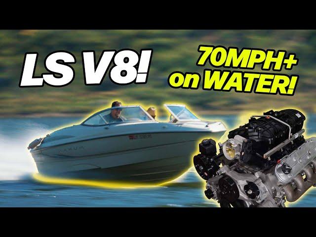 Power boat junkyard LS 5.3 v8 | NEW CAM  Episode 3 top speed testing