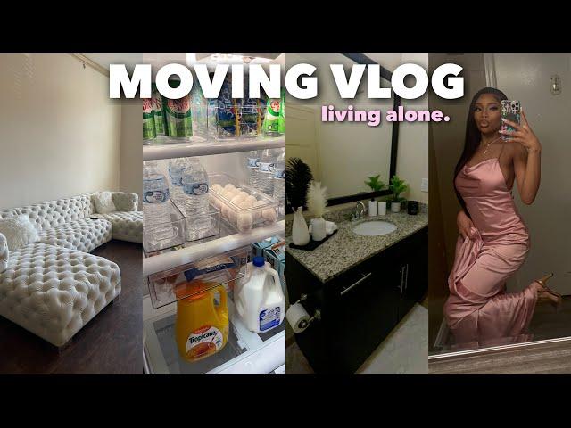 A WEEK LIVING ALONE | FURNITURE REVEAL, LOTS OF DECORATING & ORGANIZING, WEDDING & MORE | SZN 1 EP 6