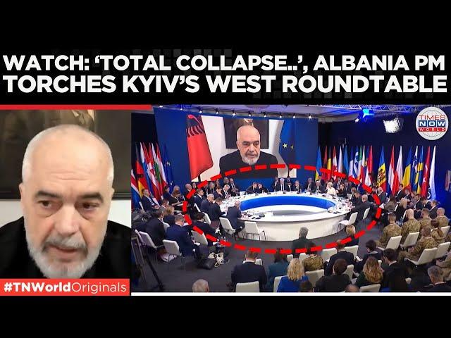 NATO Ally Albania PM Edi Rama HUMILIATES Europe On Zelensky's Face For Inaction  | Times Now World