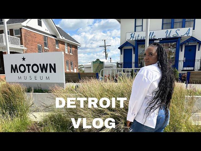 Detroit Vlog | Everything I did and Ate!