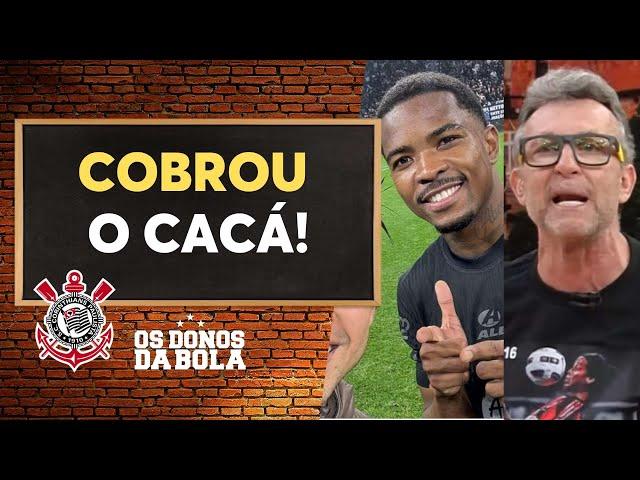 Neto detona zagueiro Cacá e desempenho do Corinthians em Libertadores