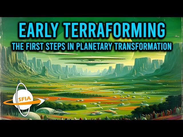 Early Terraforming: The First Steps in Planetary Transformation