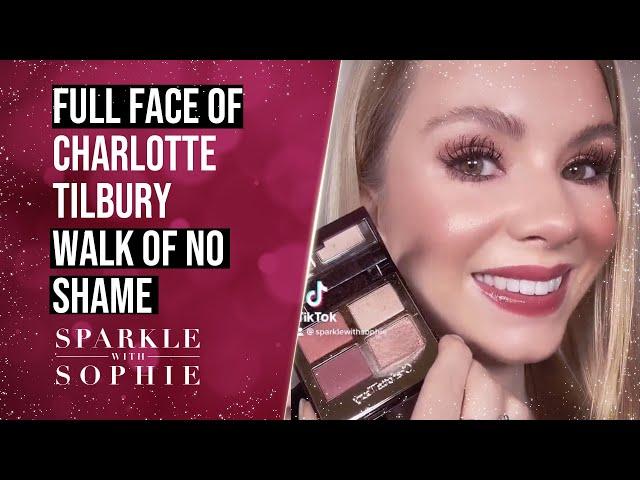 FULL FACE OF CHARLOTTE TILBURY MAKEUP | WALK OF NO SHAME LOOK