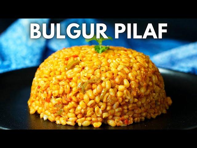 How to make a SERIOUSLY GOOD Turkish Bulgur Pilaf | Burghul Pilaf