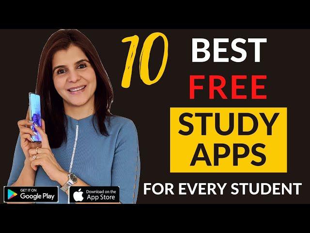 Top 10 Free Study Apps For Students (Not Sponsored) | Study Tips By Chetna - ChetChat