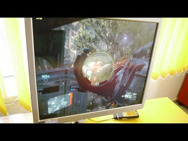 Advanced Dock on ThinkPad T61 with AMD Radeon HD 6570 in Crysis 2 [Full HD]