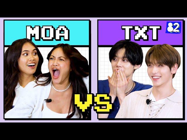 (CC) MOA's dance moves leaves TXT speechless | COPY&PASTE | BABYMONSTER, SEVENTEEN, IVE, RIIZE