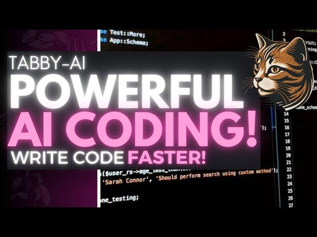 Tabby: FREE Self-hosted POWERFUL AI coding Assistant! Create Software, Code Completion, and more!