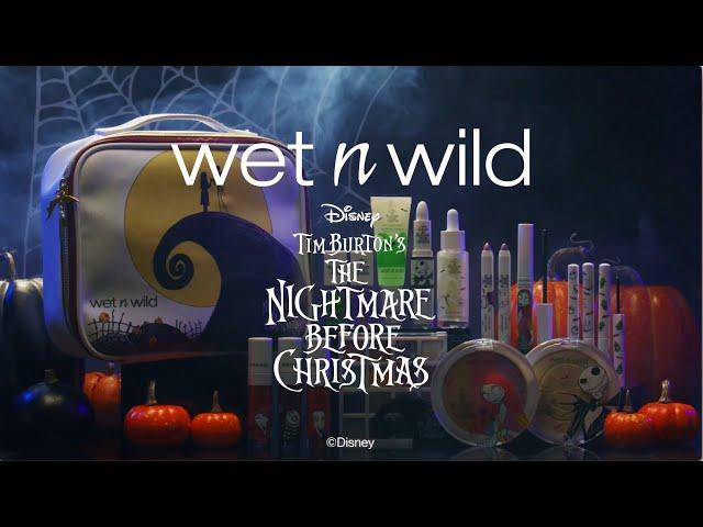 wet n wild and Tim Burton's Nightmare Before Christmas collection is HERE!