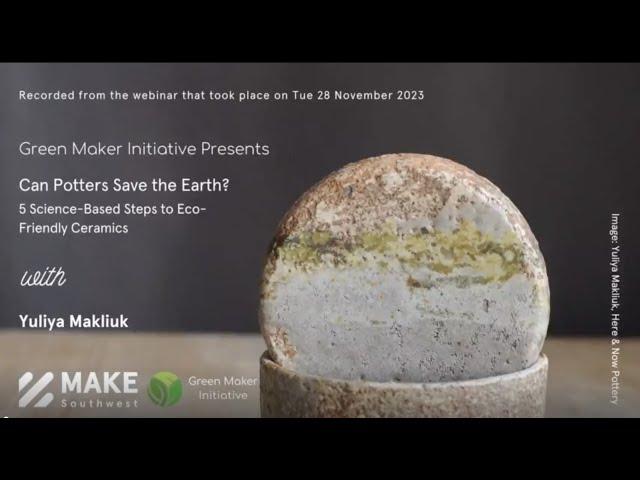 Can Potters Save the Earth? 5 Science-Based (and Free) Steps to Eco-Friendly Ceramics