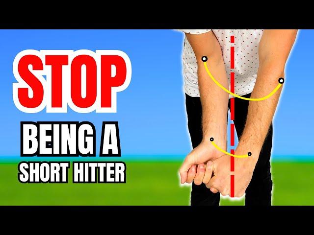 STOP Being a Short Hitter Long Drives are EASY (simple golf tips)