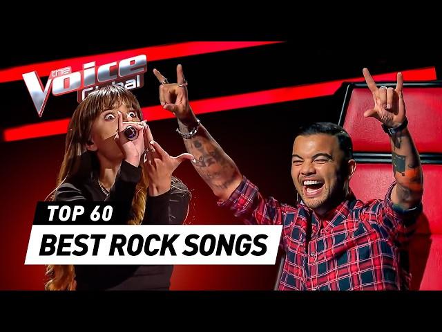 The BEST ROCK Blind Auditions on The Voice!