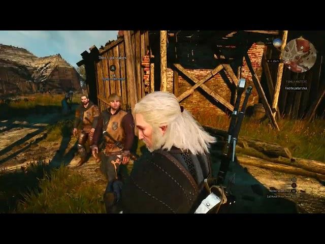 The Witcher wants to use the outhouse 🪠| The Witcher 3: Wild Hunt Next-Gen