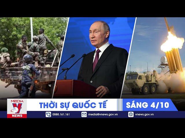 Thời sự Quốc tế sáng 4/10. Tổng thống Putin đang chuẩn bị kế hoạch mới? S400 đón trang bị siêu khủng