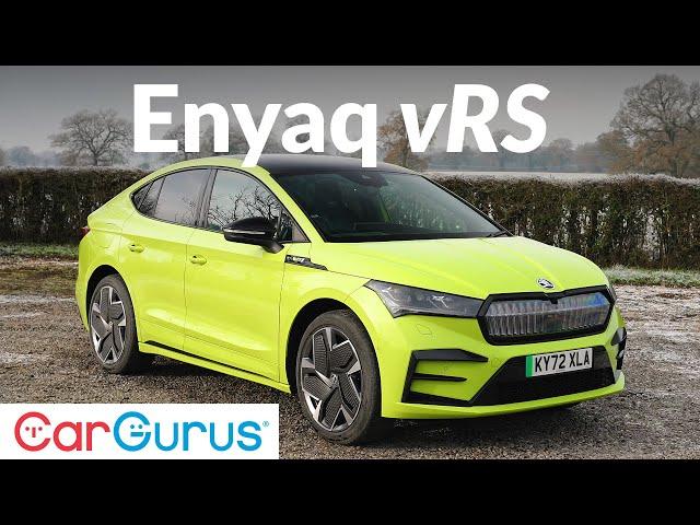 Skoda Enyaq Coupe vRS 2023 review