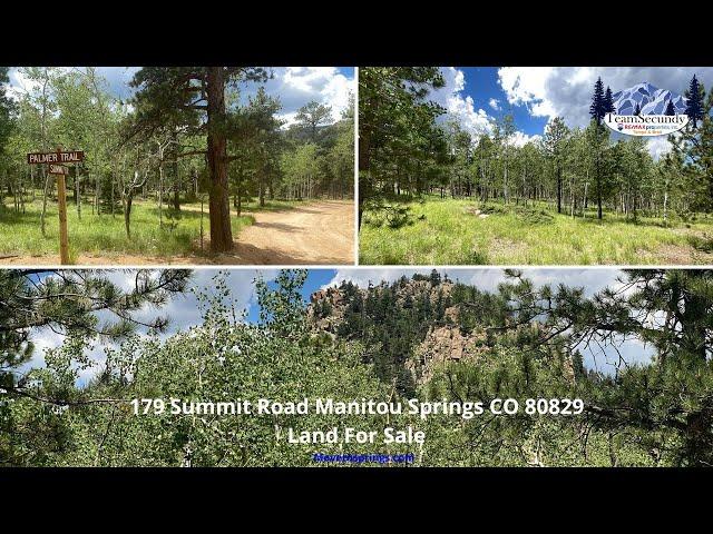 179 Summit Rd Manitou Springs, CO 80829