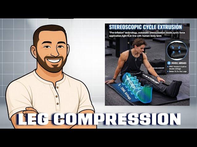 KIOKOP Air Compression Full Leg Massage Boots