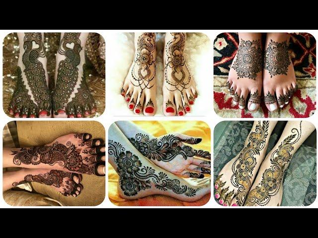 Get 40+ Amazing Collection Of Bridal Feet Mehandi Designs|| Outstanding Feet Mehandi Designs