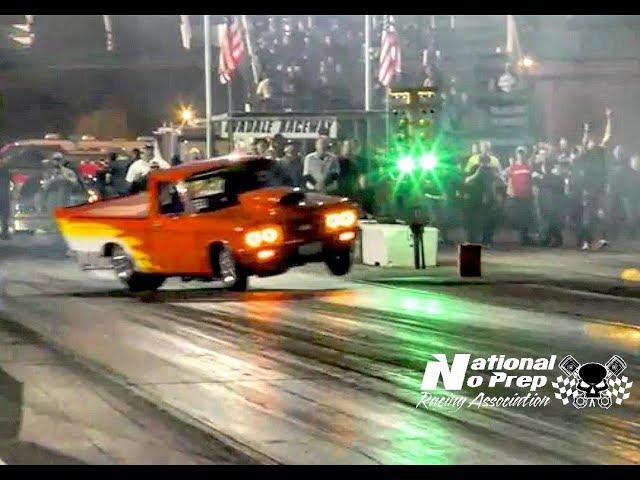 Billy Rains vs John Dittmer's nitrous Luv at Redemption 9.0 no prep