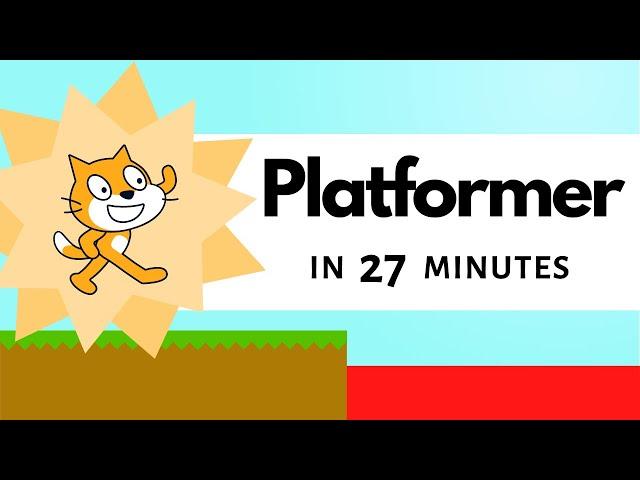 Scratch 3.0: How to Make a Platformer Game (Full Tutorial)