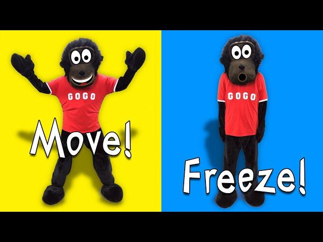 Freeze And Clap | Freeze Dance Song for Kids | Movement and Exercise Music For Kids